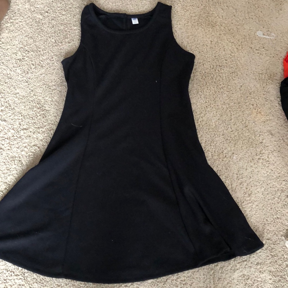 Women’s black tennis dress